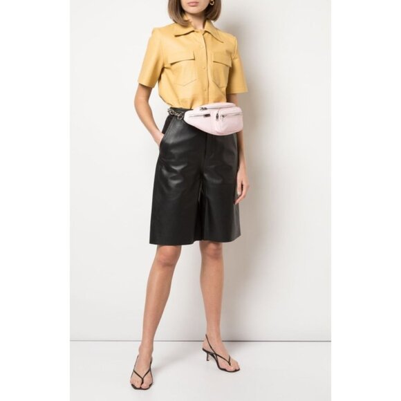 NWT Authentic Alexander Wang Attica multi-pocket belt bag In Pink - Picture 2 of 13